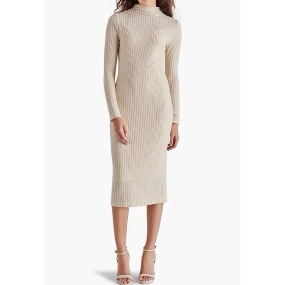 Steve Madden Dresses & Skirts - NWT Steve Madden Women's Maya Dress - Color Cream - Size S - MSRP $69